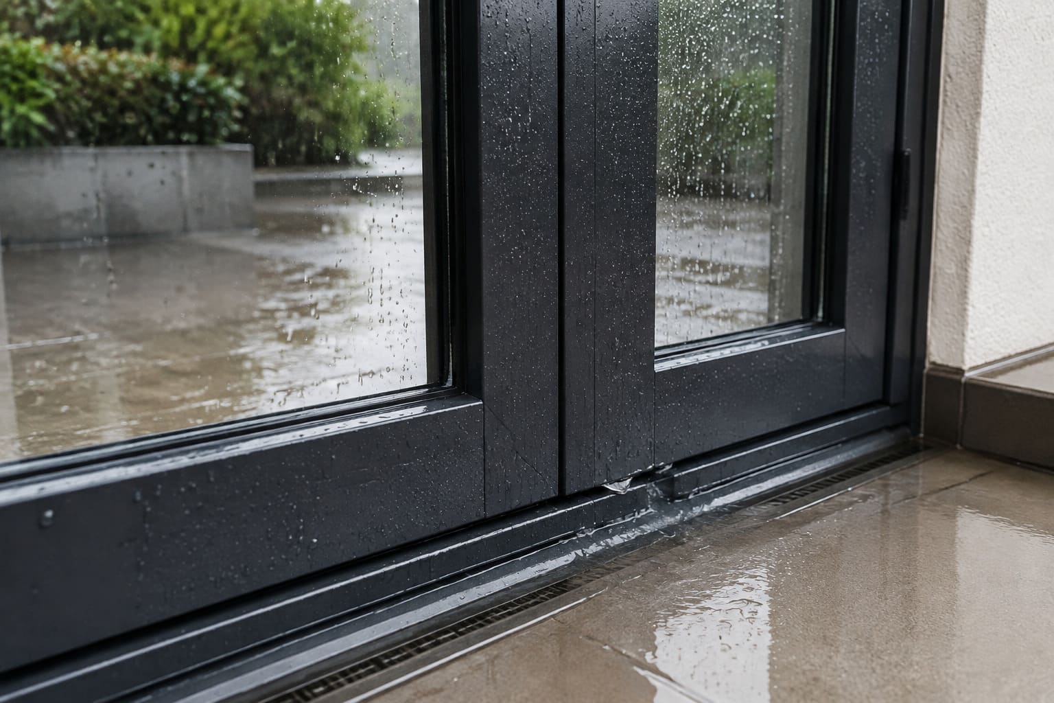 air and water leakage disadvantages of aluminium doors