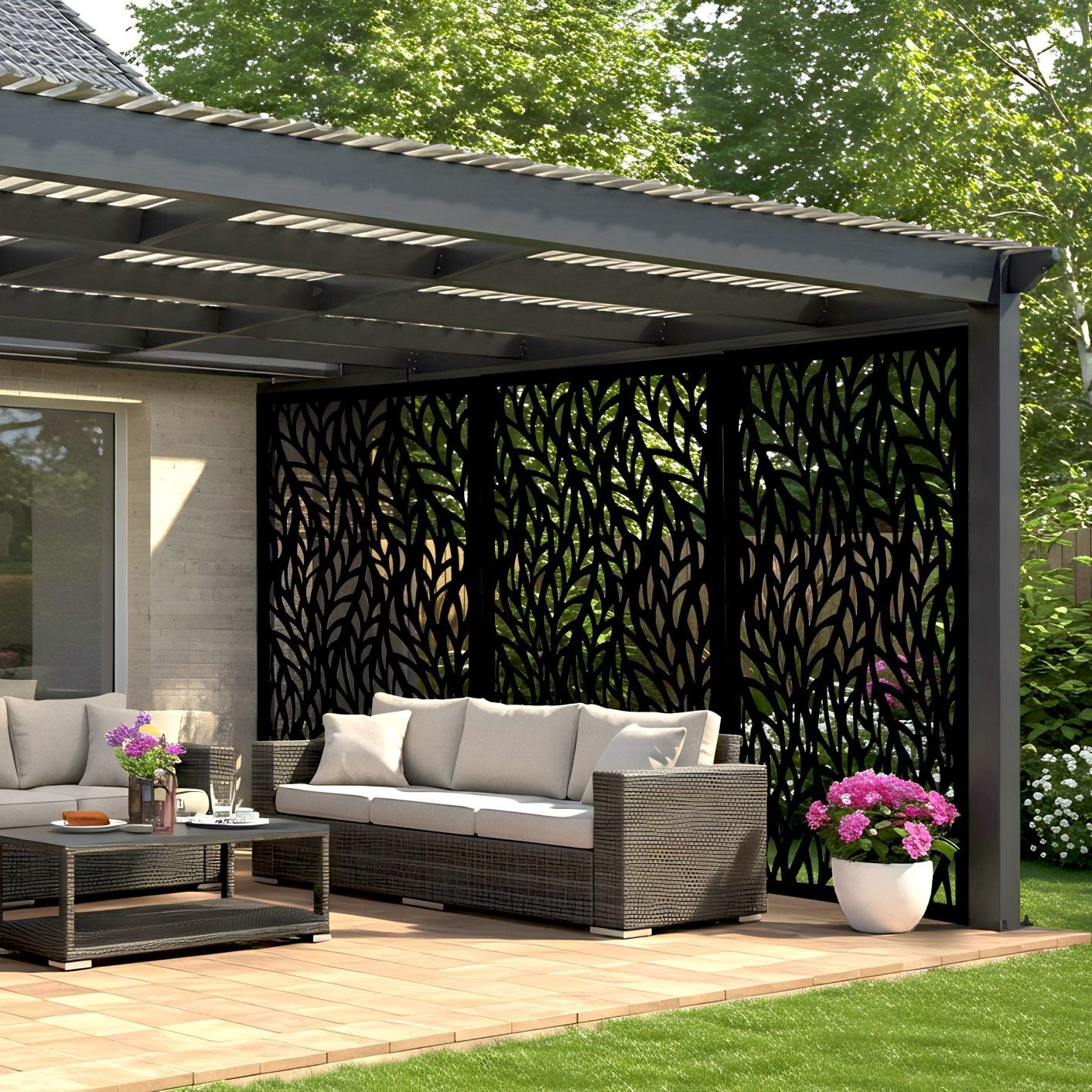 Aluminum Privacy Screen