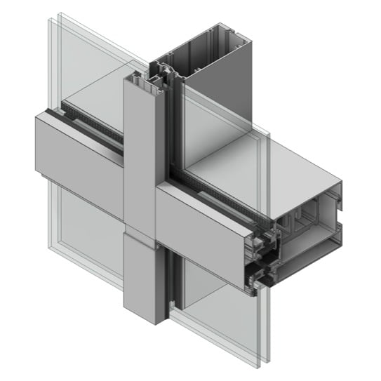 Curtain Wall System Structure